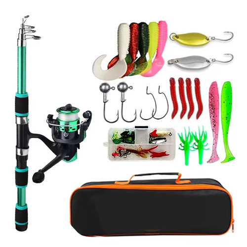 Kit canne pêche - kit, à