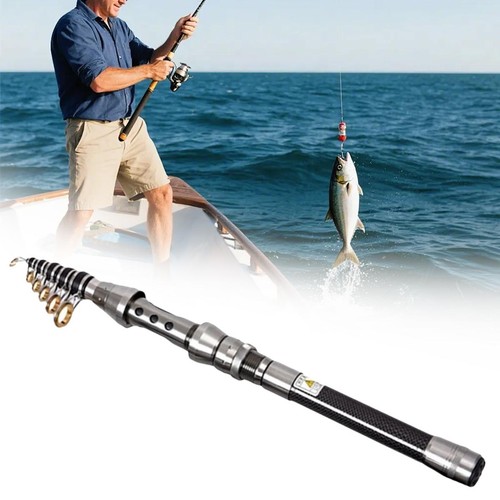 Canne mer télescopique - 2,4m,